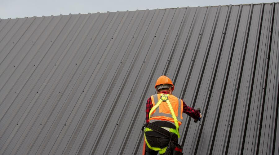 Professional metal roof installation in Basin, WY